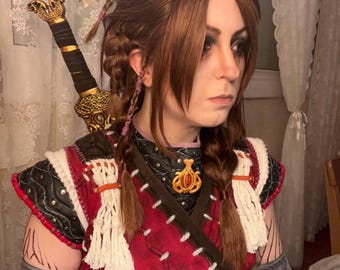 Wig Freya for Cosplay (GOW4: Ragnarok) Custom Wig/Wig Commission [Read the Description]
