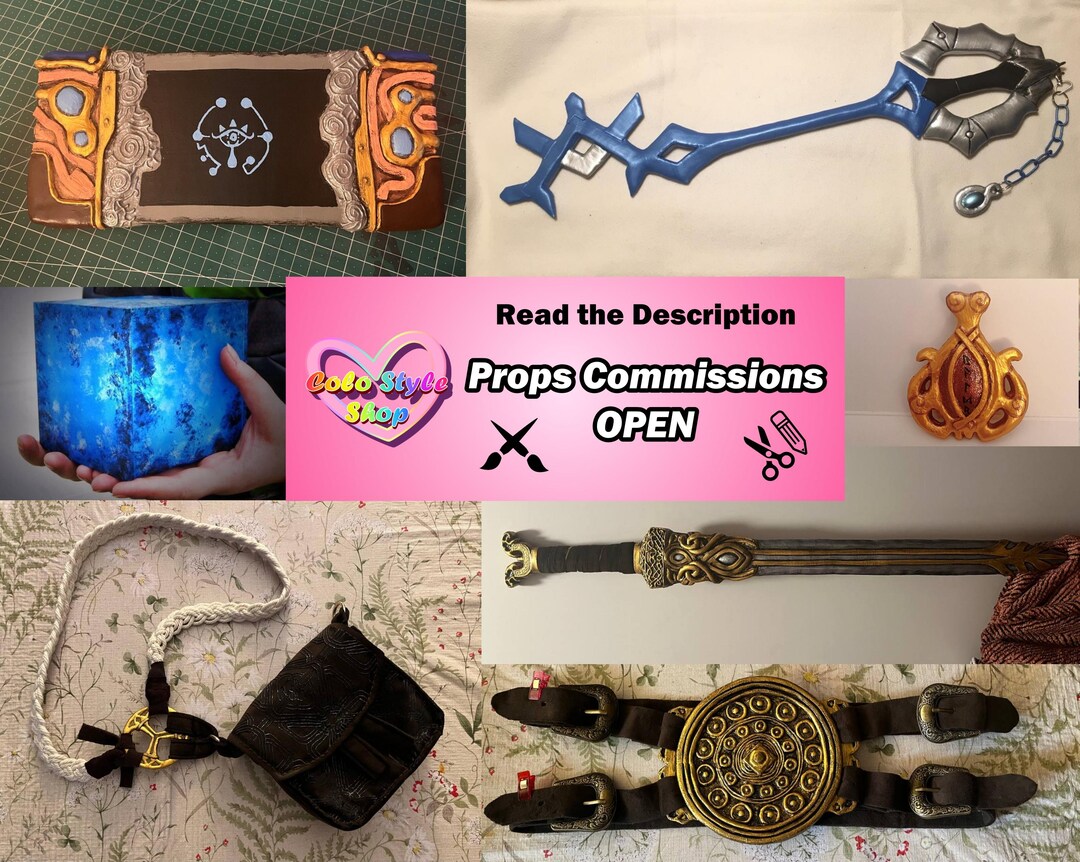 Props Commissions - [read the Description] - Etsy
