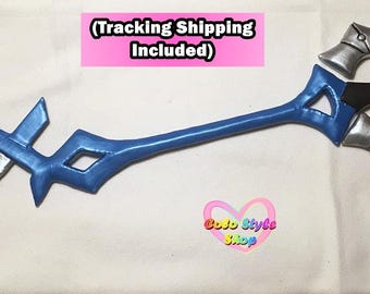 Keyblade Aqua for Cosplay (Kingdom Hearts) Custom Prop/Prop Commissions [Read the Description]