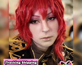 Wig Diluc, Kaeya, Xiao for Cosplay (Genshin Impact) Custom Wigs/Wig Commission [Read the Description]