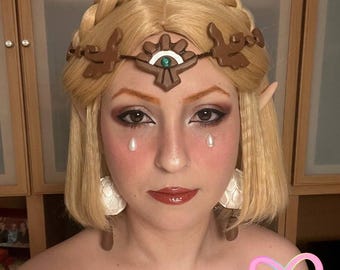 Wigs Zelda for Cosplay (The Legend for Zelda) Custom Wig/Wig Commission [Read the Description]