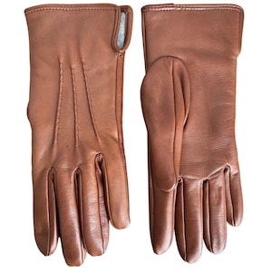 Women&#39;s winter gloves cashmere lined lambskin cork