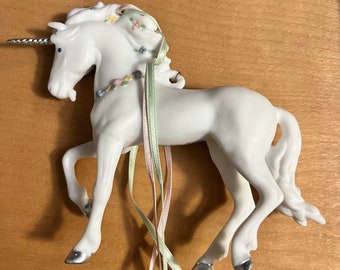 Hallmark Magical Unicorn Porcelain Limited Edition Ornament