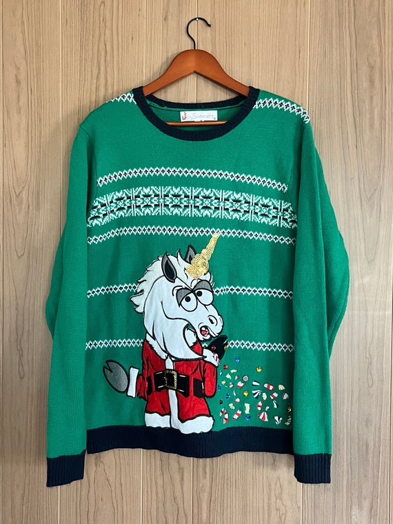 Christmas Ugly Unicorn Sweater