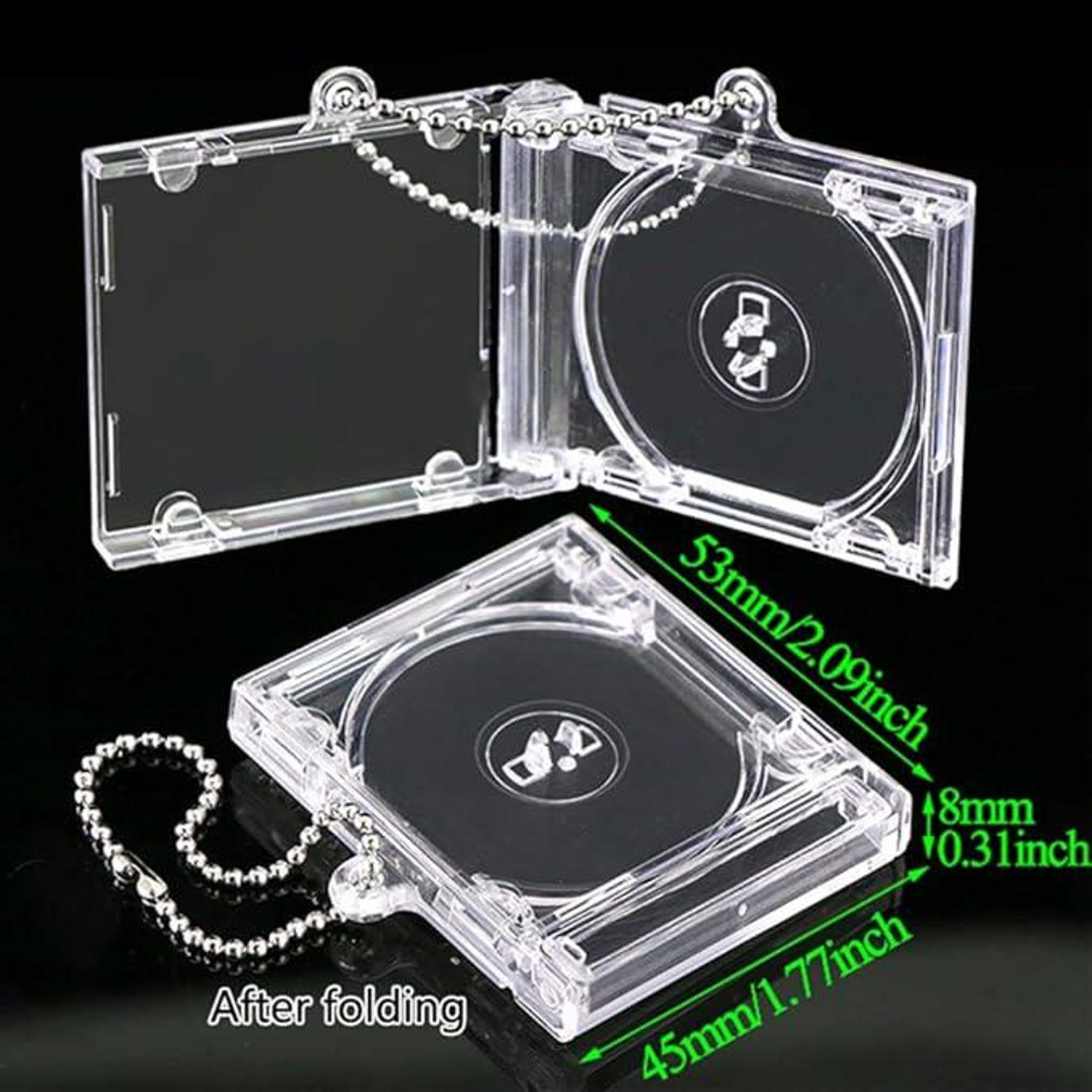 Custom Mini CD NFC Keychain / Mini Cd Llavero NFC Personalizado - Etsy