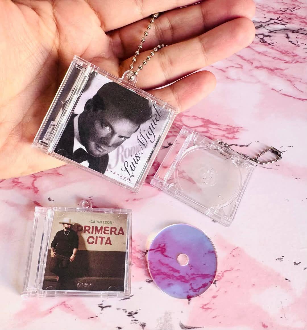 Custom Mini CD NFC Keychain / Mini Cd Llavero NFC Personalizado - Etsy