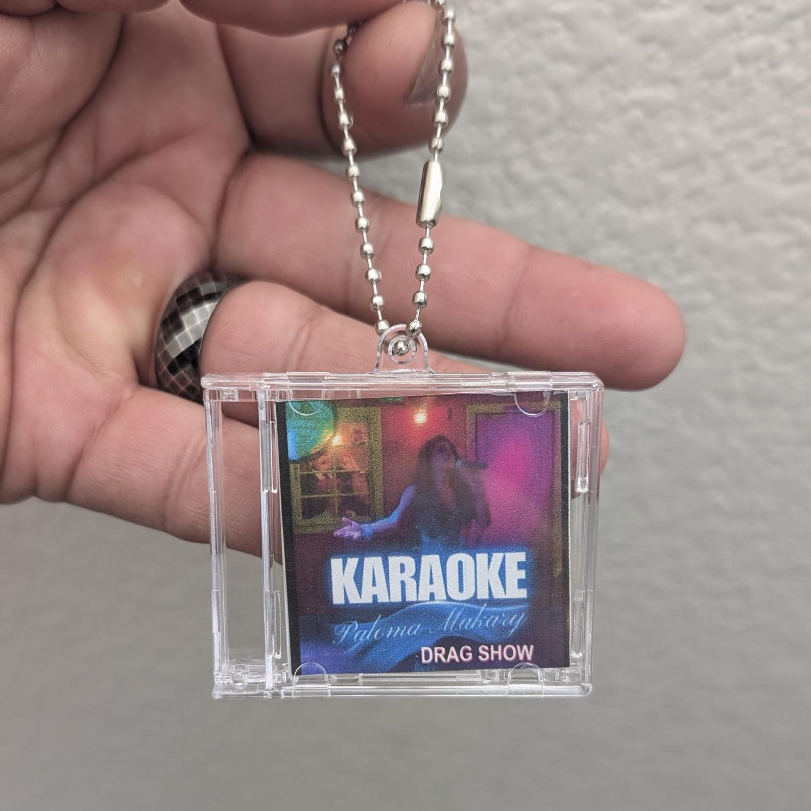 Custom Mini CD NFC Keychain / Mini Cd Llavero NFC Personalizado - Etsy