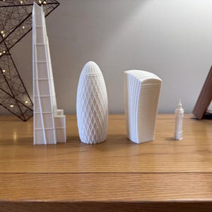 London Skyline Bundle – 3D-Printed Architectural Models