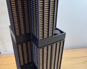 Willis Tower – Full-Colour  3D Printed Skyscraper Model