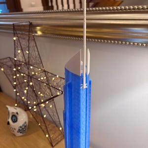 Q1 Tower - 3D gedrucktes Wolkenkratzermodell