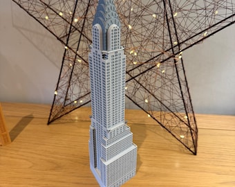 Chrysler Building – Fulll colour- 3D Printed Skyscraper Model
