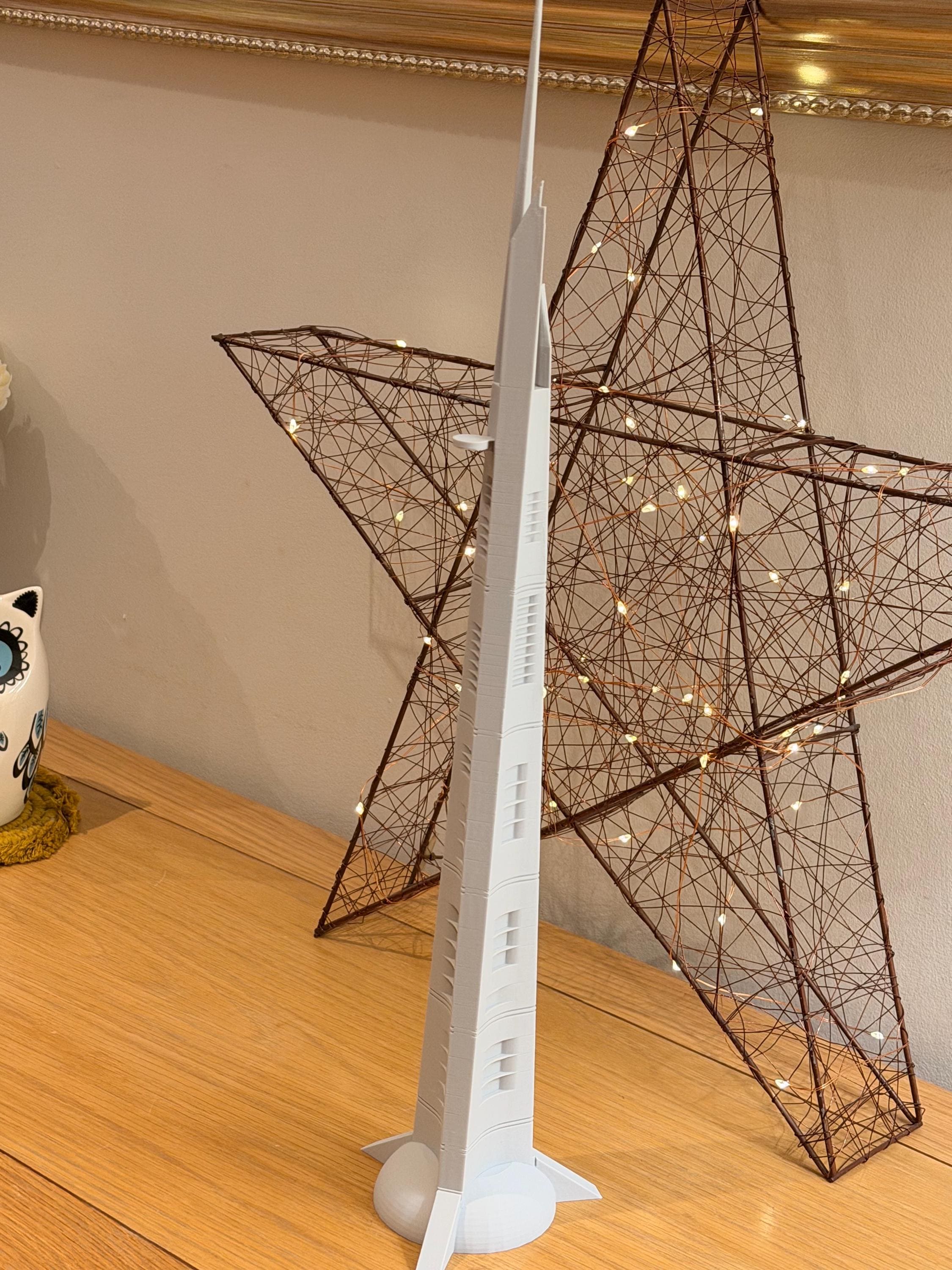 3D Printed Jeddah Tower Model – Architectural Display - Etsy