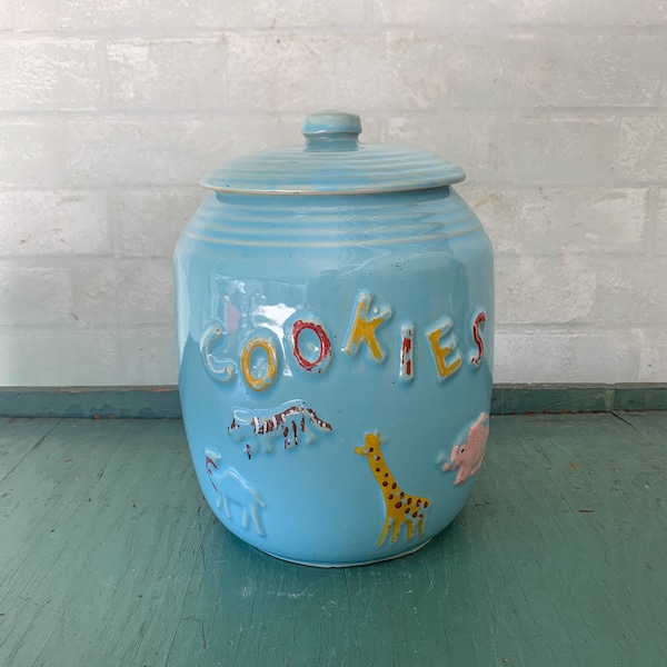 Animal Cookie Jars Etsy