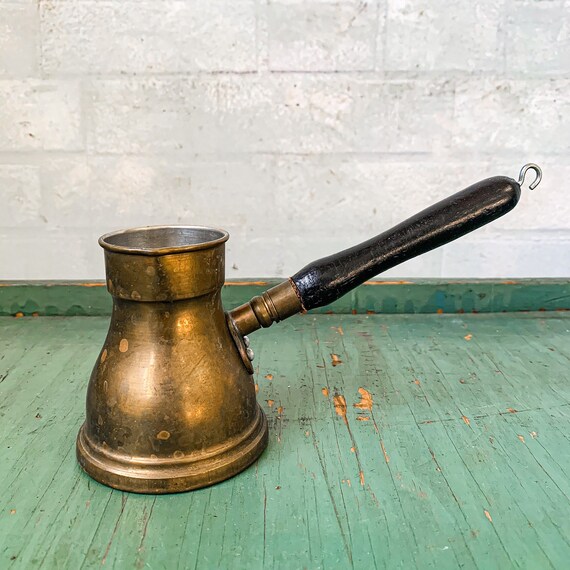 brass turkish coffee pot