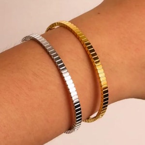 Armreif Gold, Geschenk für Sie, Armreif, Arc&Aura BG002 BS002