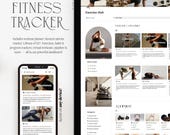 Notion Fitness Tracker: Workout Planner, Calorie Calculator, Weight Loss Manager (Digital Download)