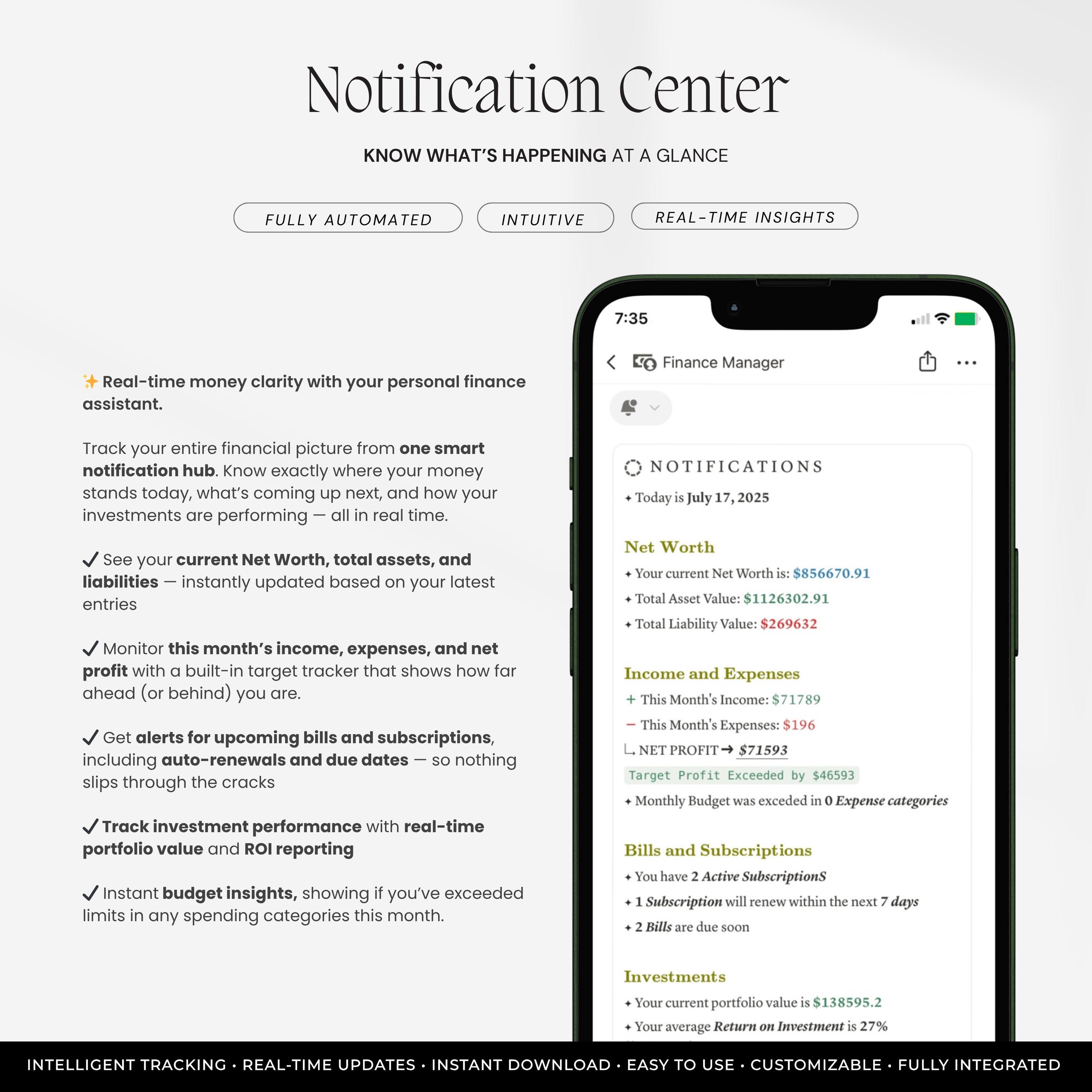 Notion Finance Tracker Template: Budget, Expense, Investment Dashboard ...
