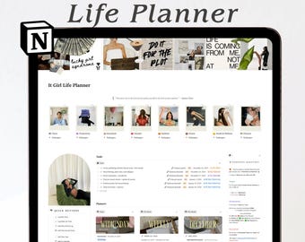Notion Life Planner Template: Second Brain for ADHD, 2026 All-in-One Life Organizer (Digital Download)