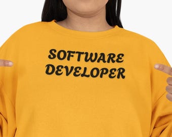 Software-Entwickler-Sweatshirt: Unisex Coder Geschenk, Tech-Bekleidung