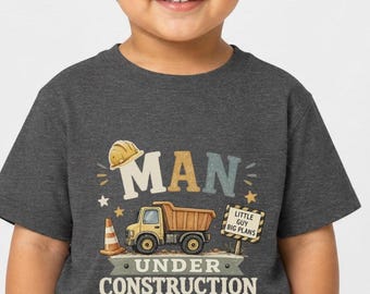Baby & Toddler 'Man Under Construction' Construction Truck Tee/Bodysuit
