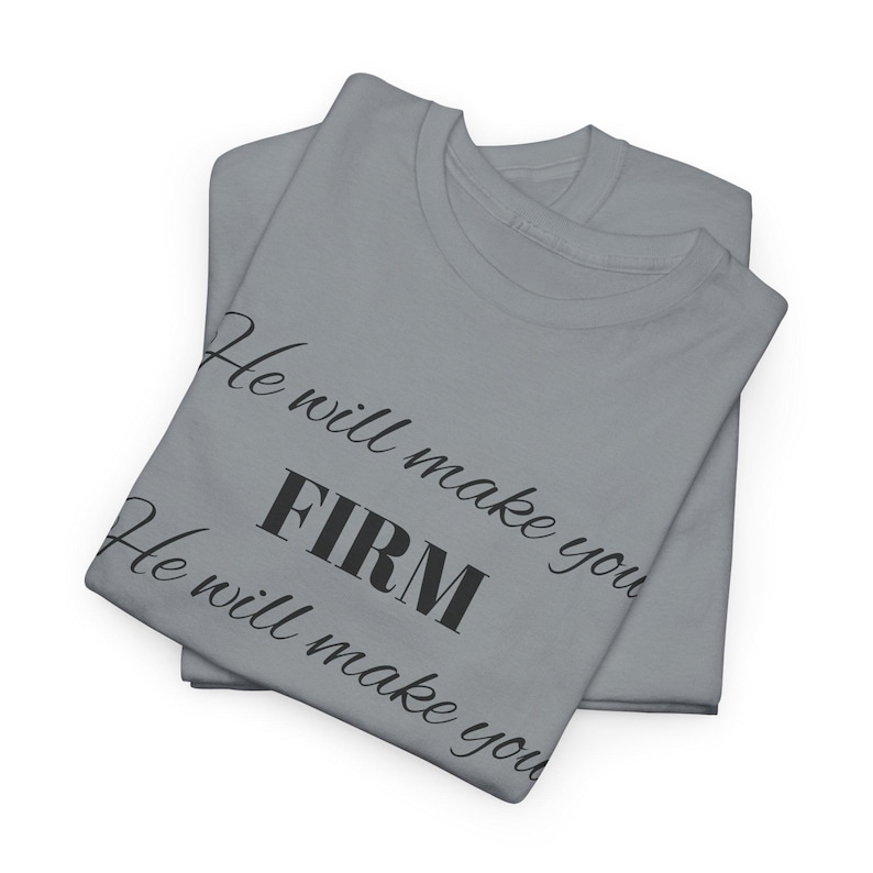 Scripture-Inspired Unisex Cotton Tee: Faith-Based Apparel with Motivational Bible Verse for Men & Women image 3