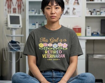 Retired Veterinarian T-shirt | Retired veterinarian Tee
