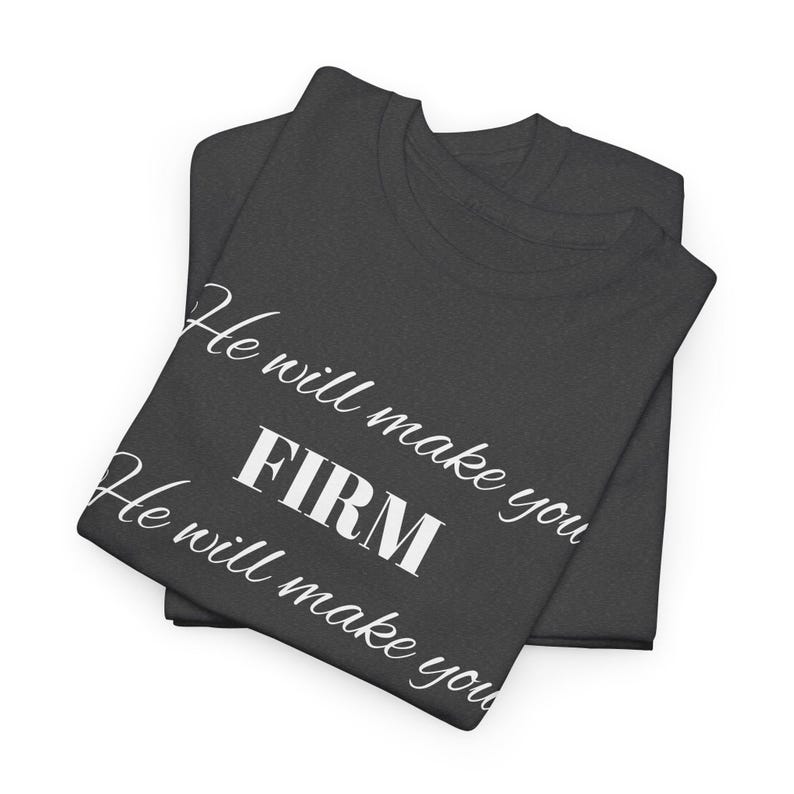 Scripture-Inspired Unisex Cotton Tee: Faith-Based Apparel with Motivational Bible Verse for Men & Women image 5