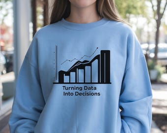 Computer Science Jumper, Data Analyst Unisex Sweatshirt, IT Profession, Decision-Making, Tech Gift, Programmer Apparel