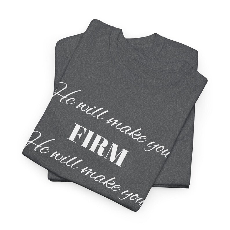 Scripture-Inspired Unisex Cotton Tee: Faith-Based Apparel with Motivational Bible Verse for Men & Women image 4