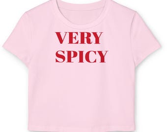 Spicy Organic Cotton Baby Tee - Hot Chili Pepper Shirt