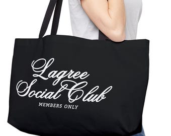 Club Social Lagree / Solo para miembros / Bolsa de fin de semana del Club Social Lagree / Bolsa de Lagree / Regalo Lagree / Bolsa de fitness / Regalo para instructores