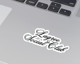 Pegatina con el logo de Lagree Social Club / Pegatina de Lagree / Regalos para ella / Pegatina de salud y bienestar