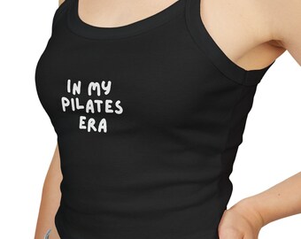 Tanktop „In My Pilates Era“, Pilates-Tanktop für Damen, Pilates-Top, Geschenk für Pilates-Trainerinnen, Pilates-Geschenke für sie, Y2K-Tanktop
