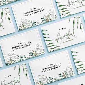 Birth Affirmations Hypnobirthing Positive Birth Pregnancy Labour Printable Cards