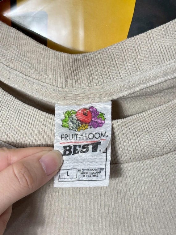 Vintage 00s Fruit of the Loom Tag Blank Shirt Size L - Etsy
