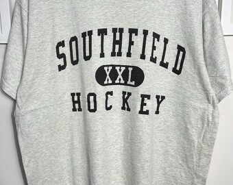 chemise de hockey Southfield vintage des années 2000 taille XL