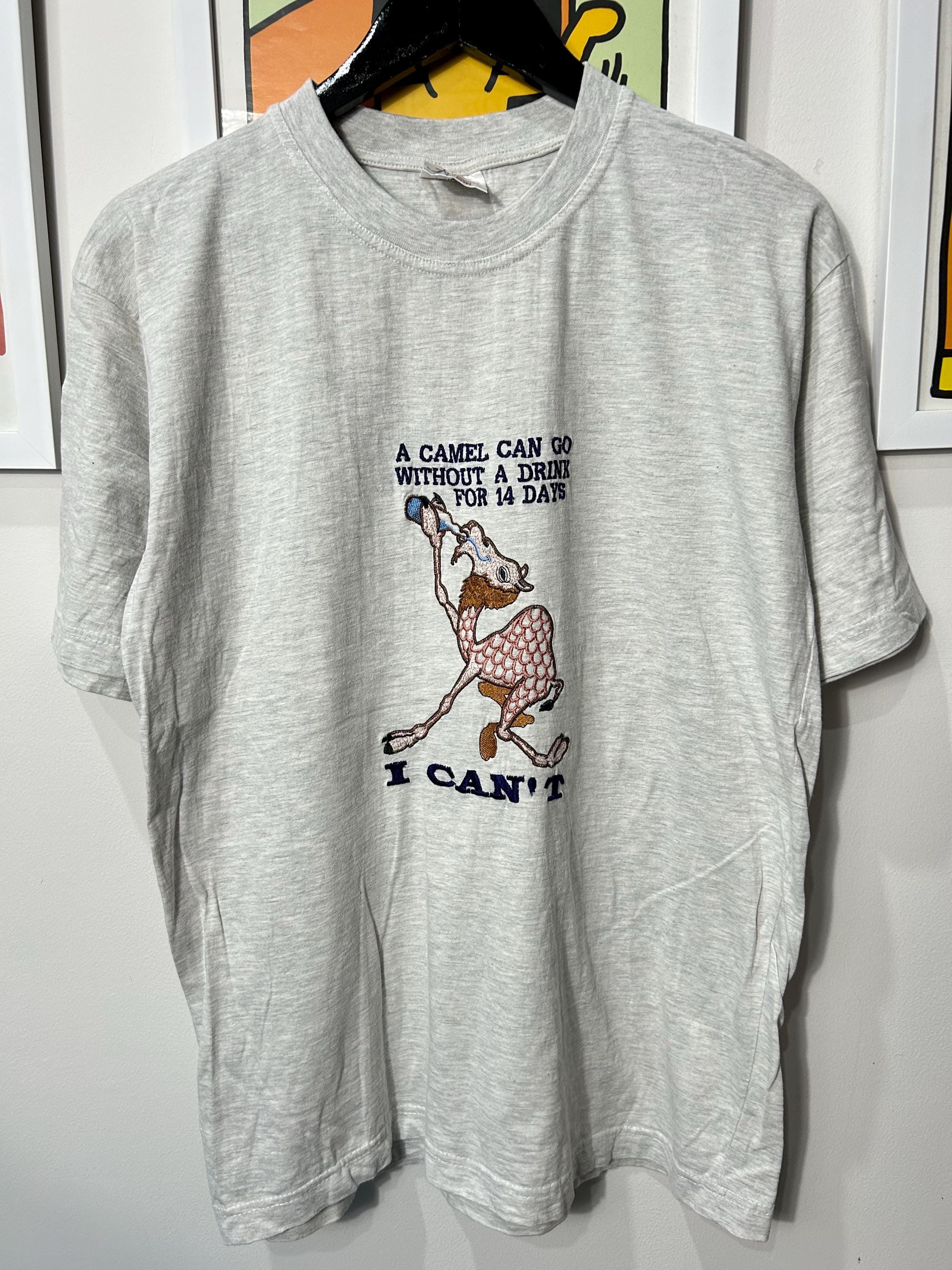 Vintage 90s Funny Camel Shirt Size L - Etsy