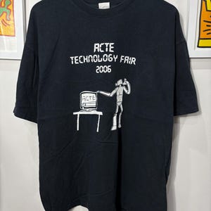 Vintage 00s Funny Quote Shirt size XL