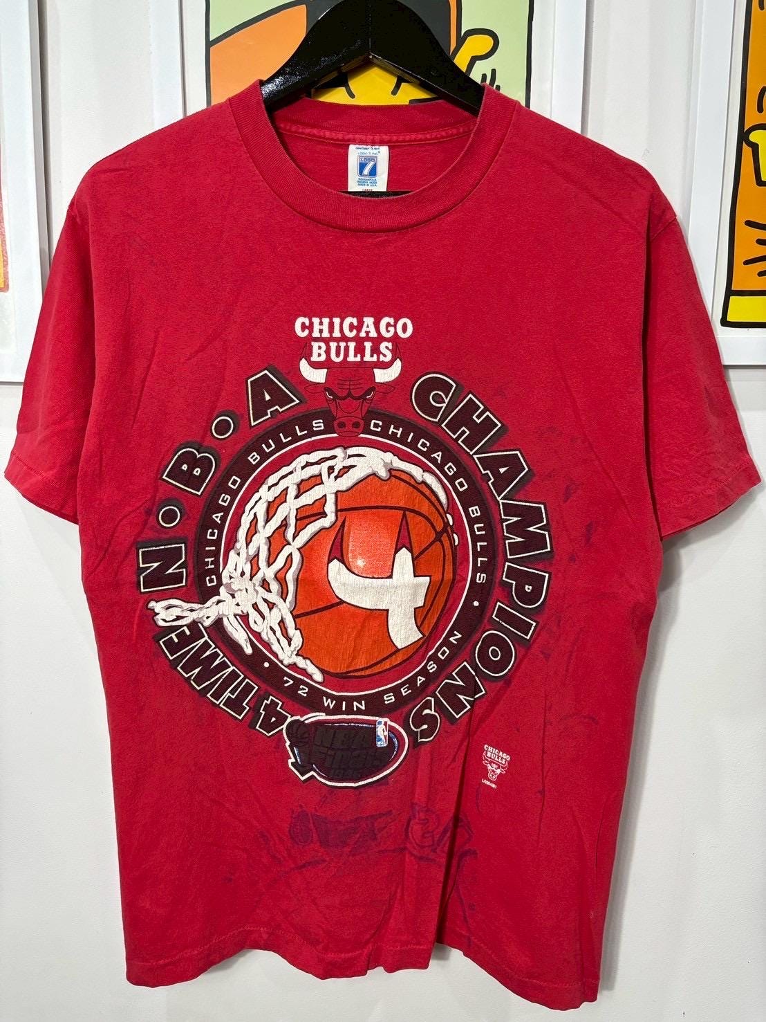 1996 Bulls Shirt - Etsy
