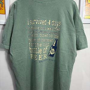 Vintage 00s Funny Quote Shirt size XL