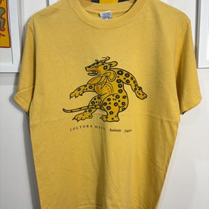 Vintage Cultura Maya-shirt uit de jaren 00, maat M