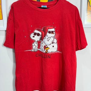 Vintage 00s Snoopy Shirt size L