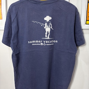 Vintage 00s Summer Vacation Shirt size L