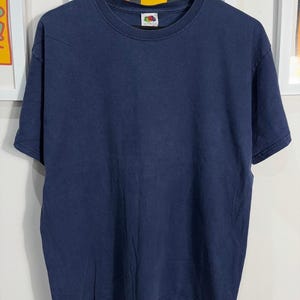 Vintage 00s Fruit of the loom Tag Blank Shirt size XL