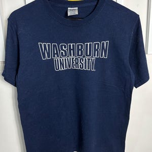 Vintage 00s Washburn University Shirt size S