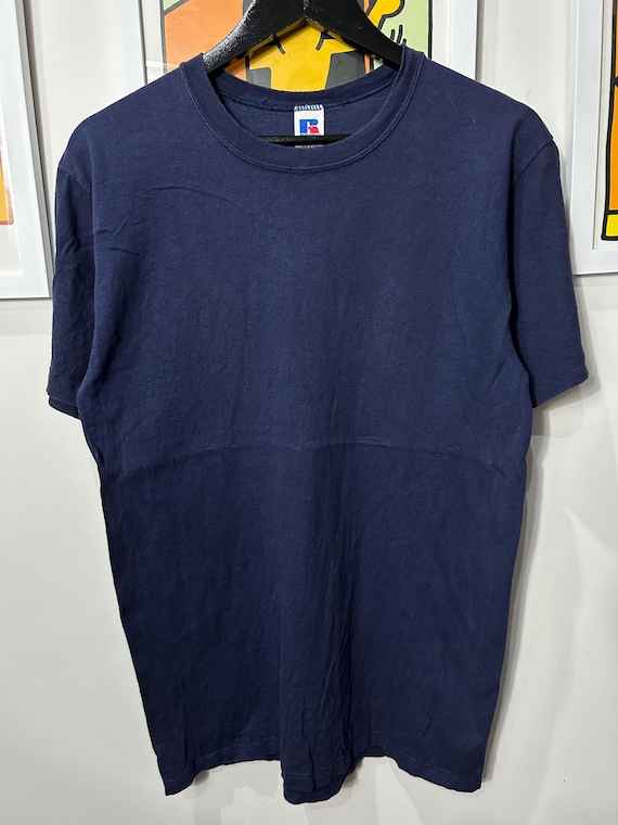 Vintage 90s Russell Tag Blank Shirt Size M - Etsy