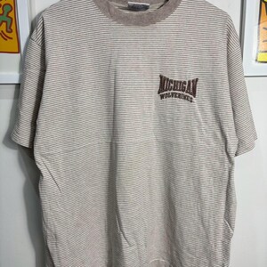 Vintage 90s Michigan State Wolverines Shirt size L-XL