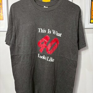 Vintage 90s Funny Quote Shirt size L