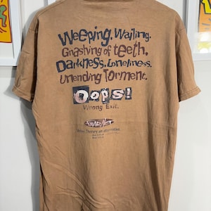 Vintage 1997 Fear Not Shirt size L