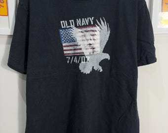 Vintage 90s NOS Old Navy Logo Tee Shirt - Etsy